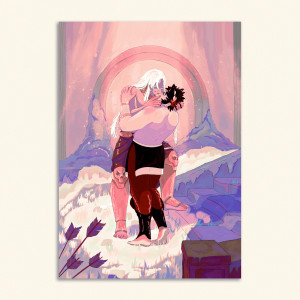 Zagreus x Thanatos, Hades - print