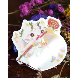 druid - sticker with gilding