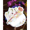 druid - sticker with gilding