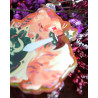 warrior cat - rainbow keychain