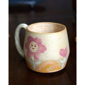 fleurs amoureuses - tasse