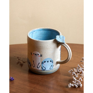 phoques bleus - tasse