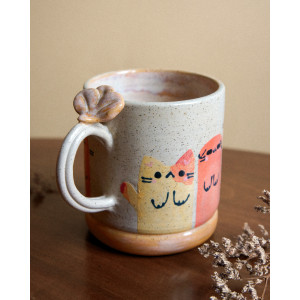 chats orangés - tasse