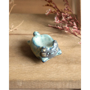 soothing cat - anthracite blue cheese