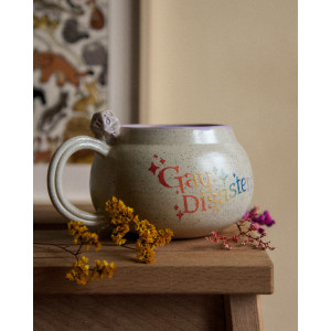 gay disaster lilas mat - tasse