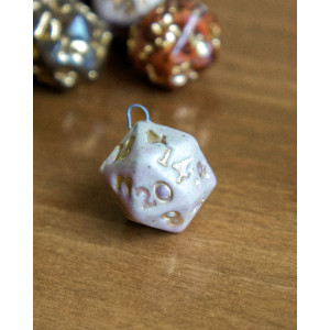 d20 old pink - unassembled