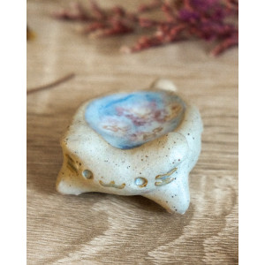 chat scottish fold d'apaisement - bleu pyrite