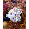 poisson voleur d'étoiles lgbtq+ - sticker holographique