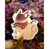 bloodhunter - sticker avec dorures