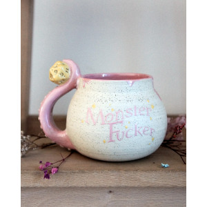 monster f*cker rose - tasse
