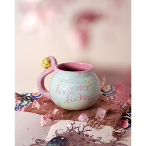 monster f*cker rose - tasse