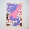 cheval lunaire de feu - print
