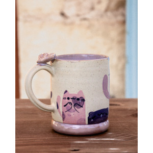 copy of long blue cats - mug