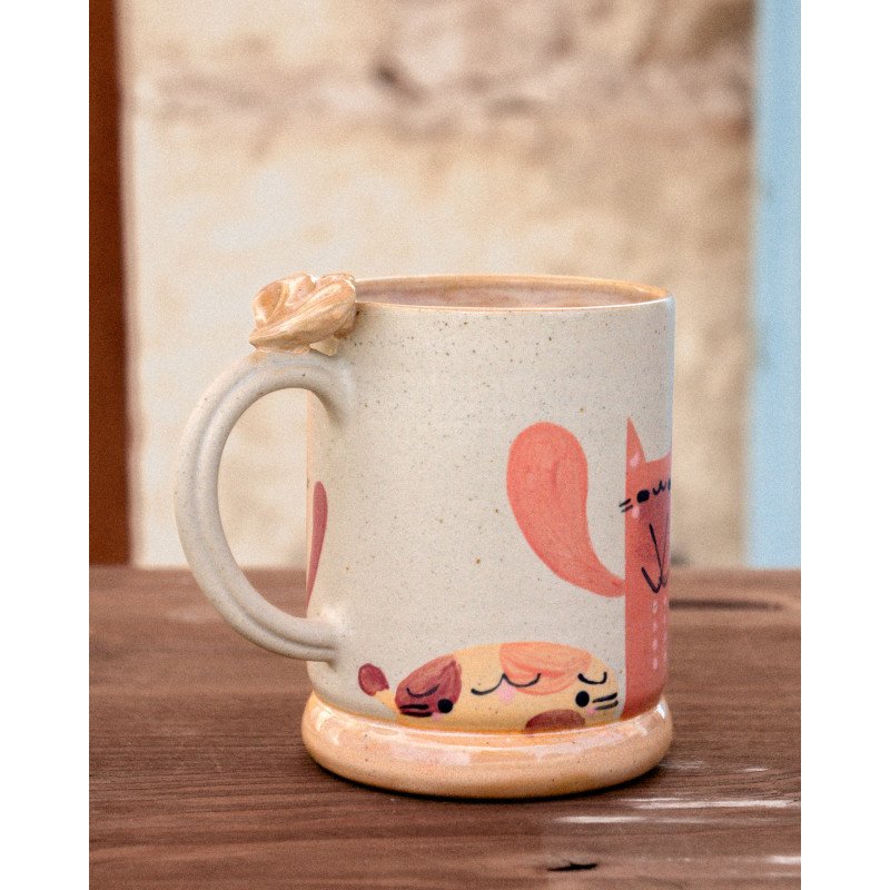 copy of long blue cats - mug