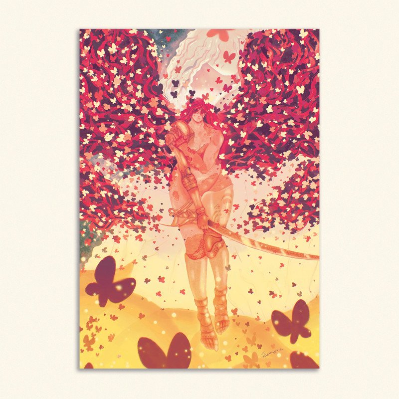 Malenia, blade of Miquella - print