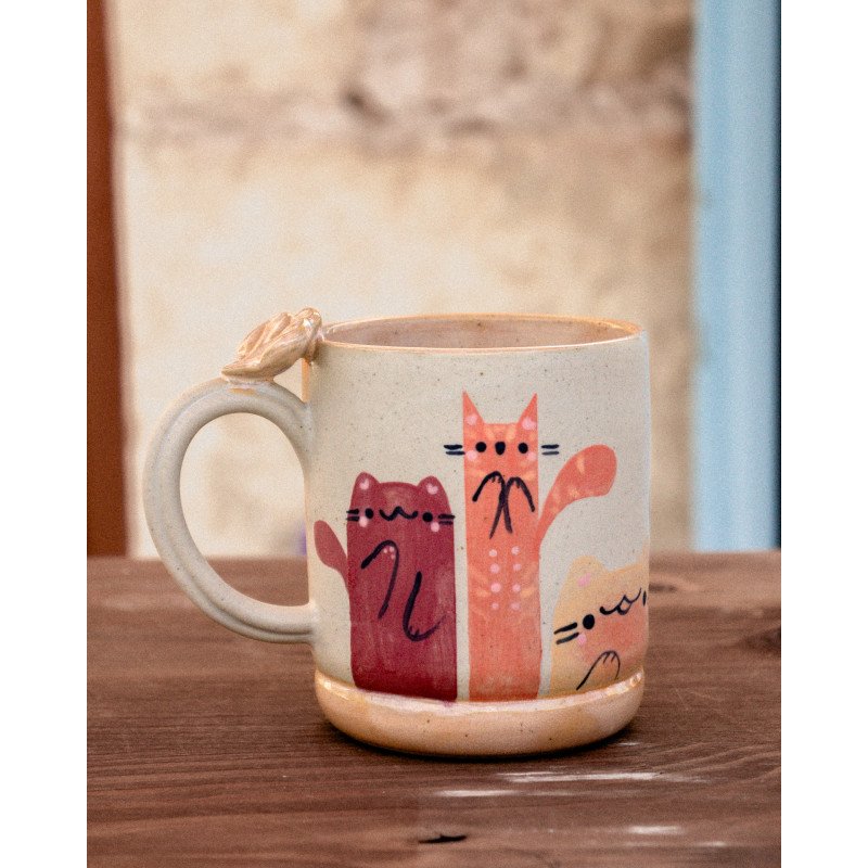 copy of long blue cats - mug