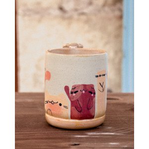 copy of long blue cats - mug