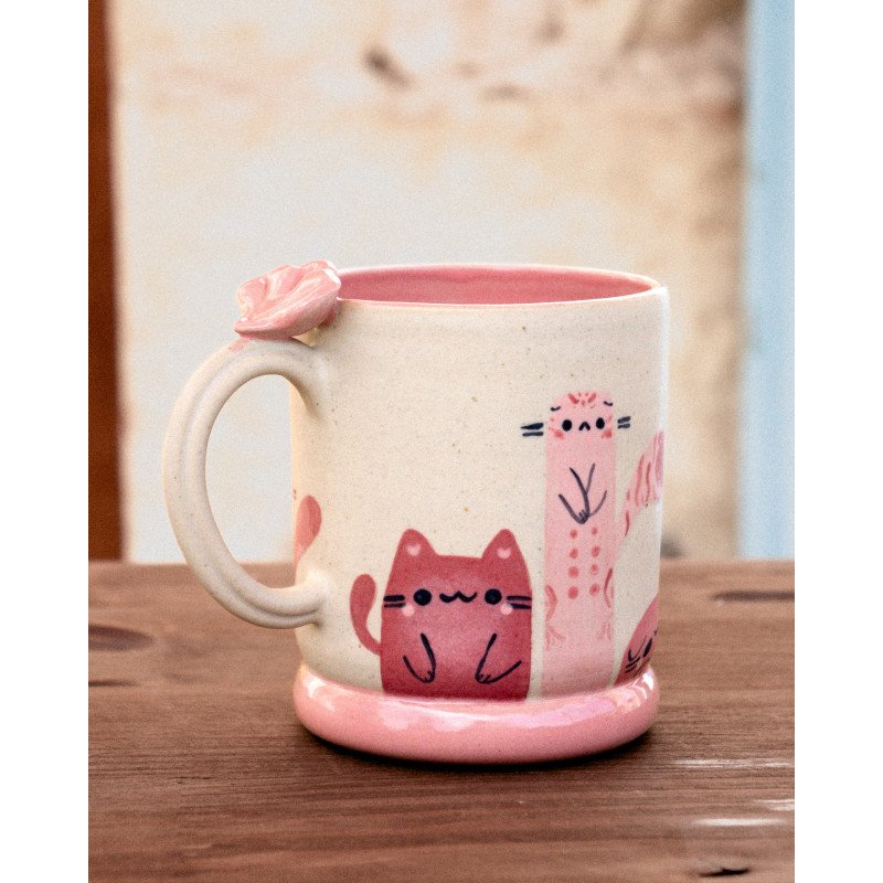 copy of long blue cats - mug