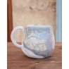 chats nuages lavande - tasse
