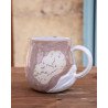 chats nuages violet - tasse