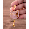 copy of blue and gold ear flail - earring