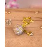 d20 parme - key ring