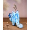 marbled blue Soliflore Cat – Dice Holder