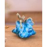 blue fairy cat - single-flower vase