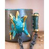 Peacock Blue Mace - mug
