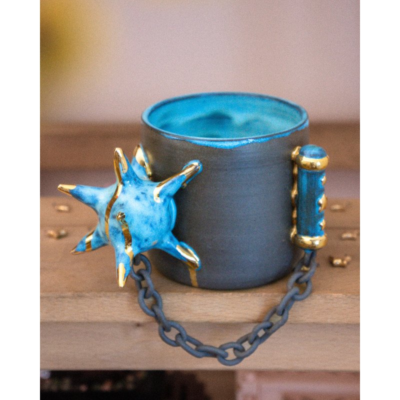 blue Mace - mug