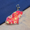 pig (hợi) - double-sided keychain