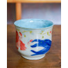 mermaid, grapefruit, eye - small cup
