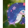 star-stealing whale bi - transparent sticker