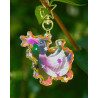 asexual star-stealing duck - rainbow keyring