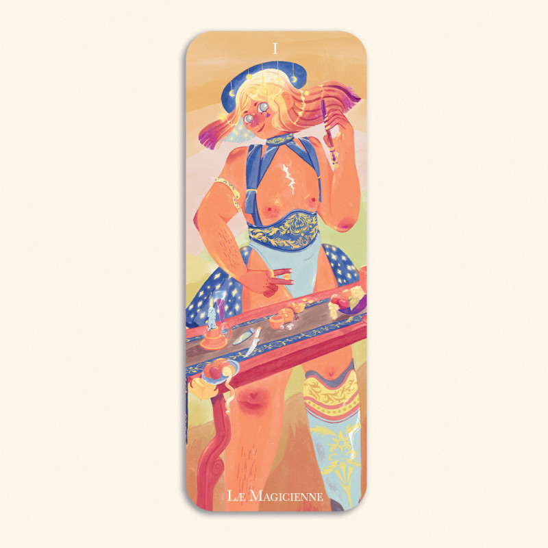 Læ magician - bookmark