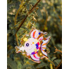 rainbow fish star stealer inclusive - rainbow keyring